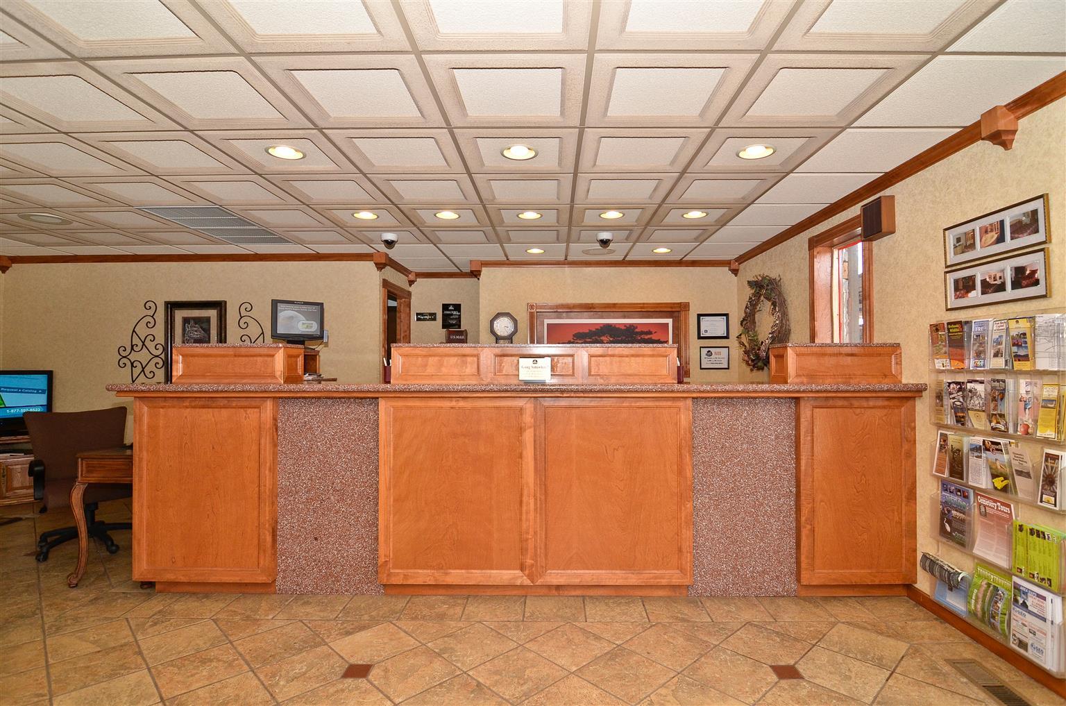 Best Western Angus Inn Great Bend Interior foto