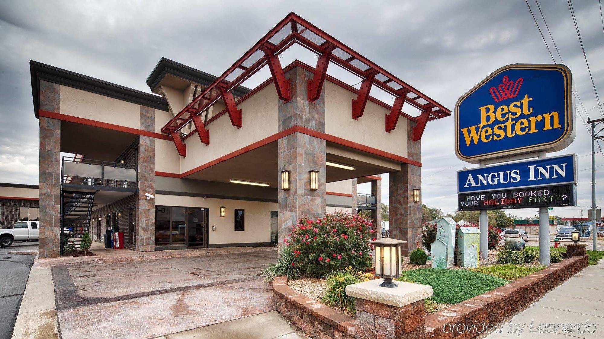 Best Western Angus Inn Great Bend Exterior foto